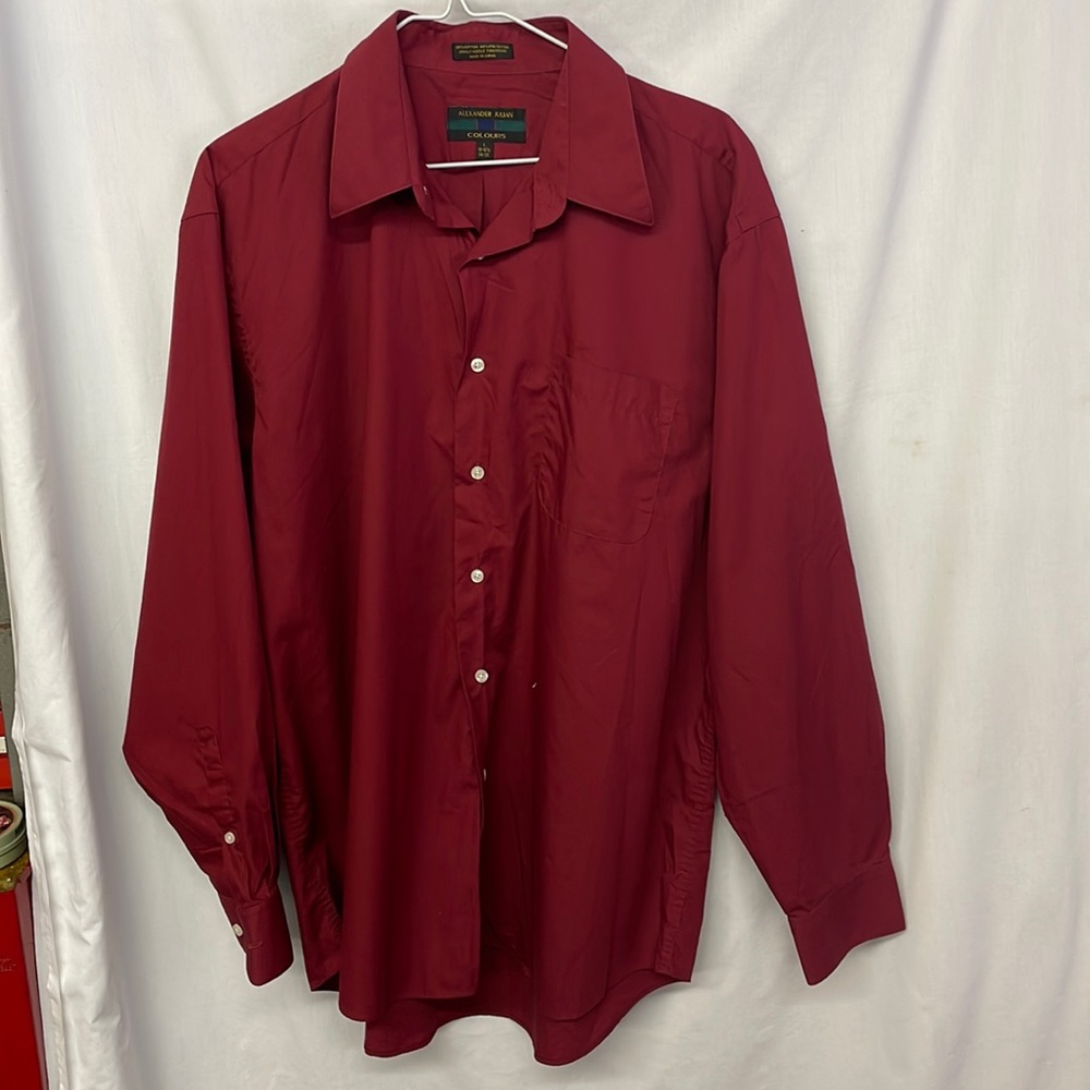 Alexander Julian Colours Mens Buttonup Shirt Large 16-16 1/2 - 34/35